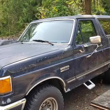 1990 Ford Bronco First Edition Sport Utility 2D