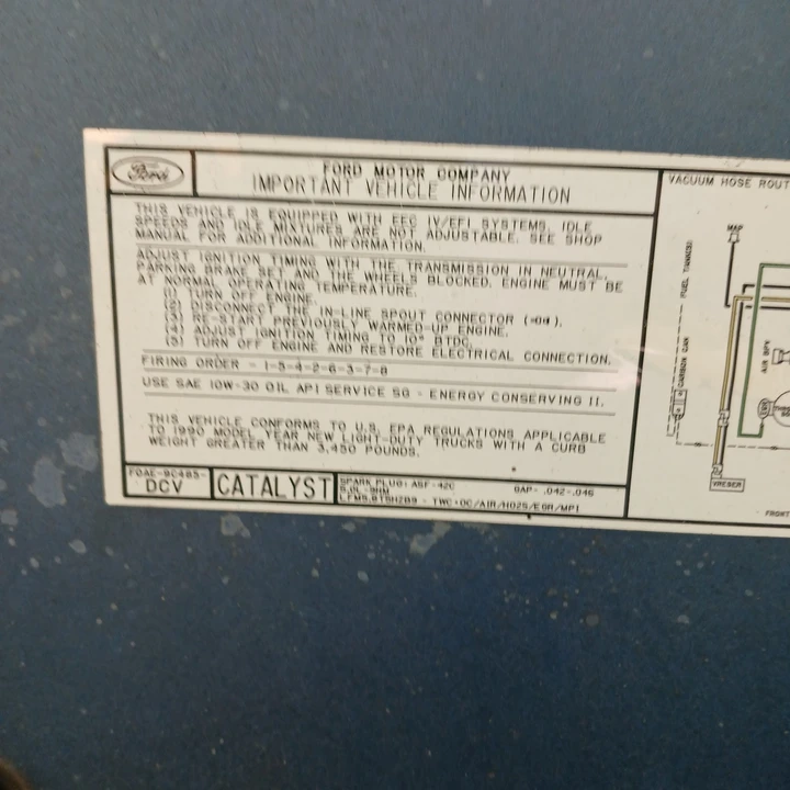 1990 Ford F-Series - Image 18 of 20