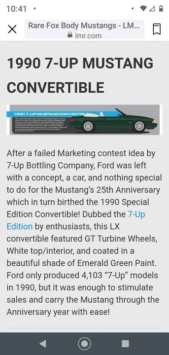 1990 Ford Mustang 3rd Gen - Image 3 of 12