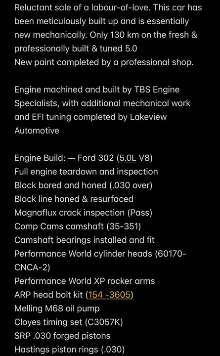 1990 Ford Mustang 3rd Gen - Image 9 of 13