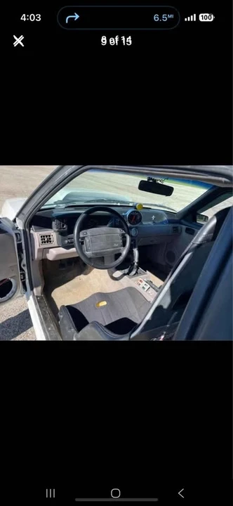 1990 Ford Mustang 3rd Gen - Image 3 of 4