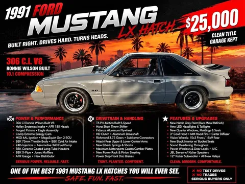 1991 Ford Mustang LX Hatchback