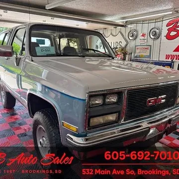 1990 GMC Jimmy SLE