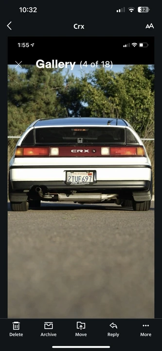 1990 Honda CR-X 2nd Gen - Image 15 of 15