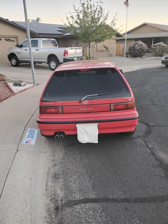 1990 Honda Civic Si 4th Gen - Image 5 of 7