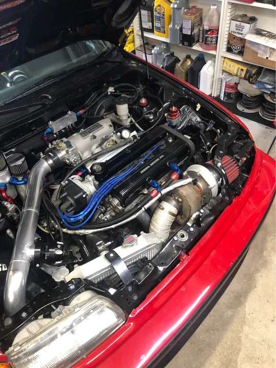 1990 Honda Civic 4th Gen - Image 4 of 4