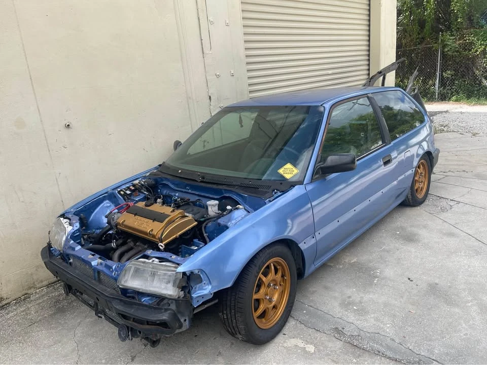 1990 Honda Civic 4th Gen - Image 6 of 6
