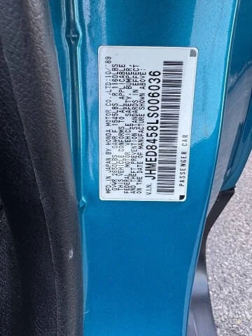 1990 Honda CR-X 2nd Gen - Image 15 of 17