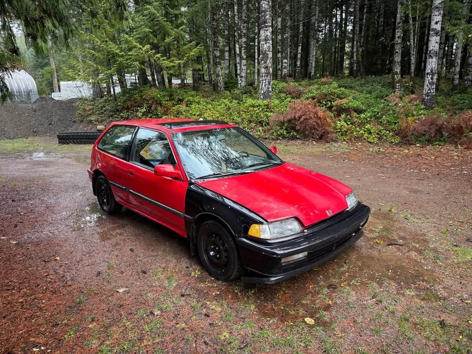 1990 Honda Civic Si 4th Gen - Image 2 of 5