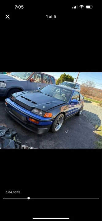 1990 Honda CR-X 2nd Gen - Image 2 of 15