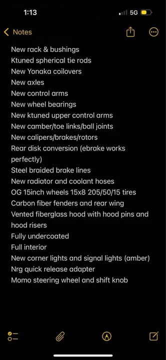 1990 Honda CR-X 2nd Gen - Image 15 of 15