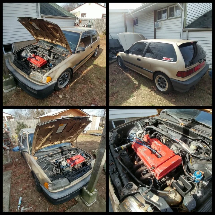 1990 Honda Civic 4th Gen - Image 7 of 10