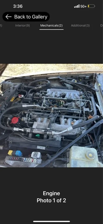 1990 Jaguar XJS - Image 8 of 13