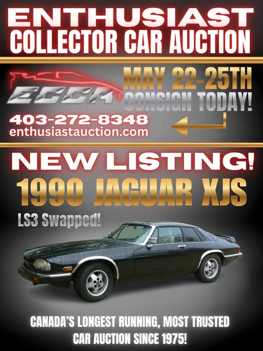1990 Jaguar XJS - Image 5 of 5