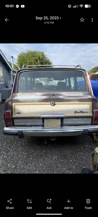 1990 Jeep SJ Grand Wagoneer - Image 5 of 10