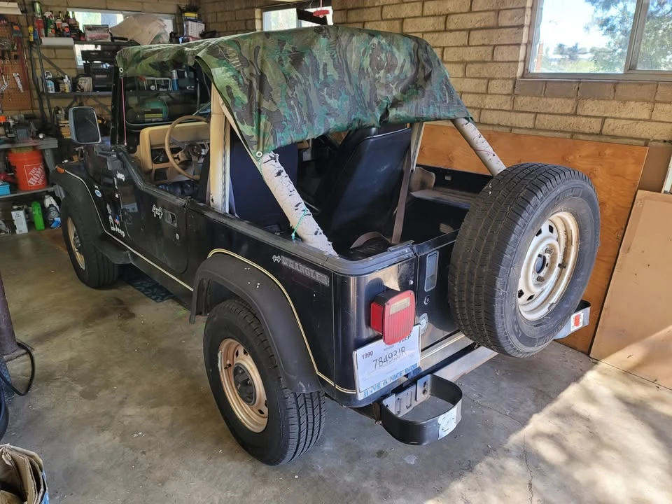 1990 Jeep YJ Wrangler - Image 2 of 5