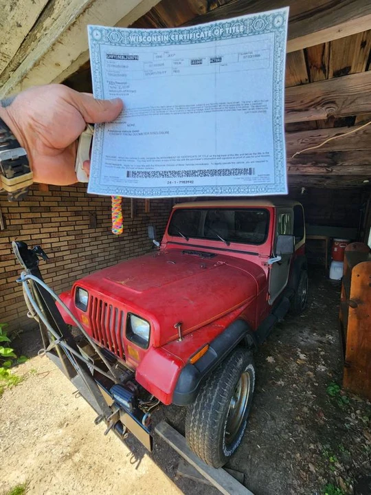 1990 Jeep YJ Wrangler - Image 4 of 4