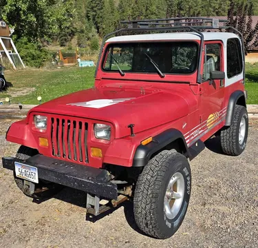 1990 Jeep Wrangler Islander Sport Utility 2D