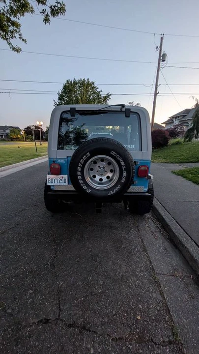 1990 Jeep YJ Wrangler - Image 5 of 8
