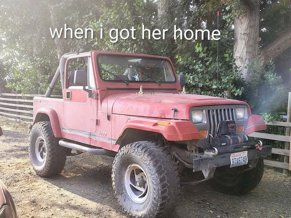 1990 Jeep YJ Wrangler - Image 4 of 5