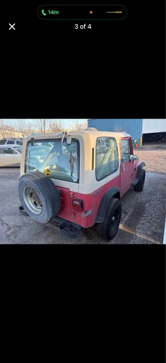 1990 Jeep YJ Wrangler - Image 4 of 6