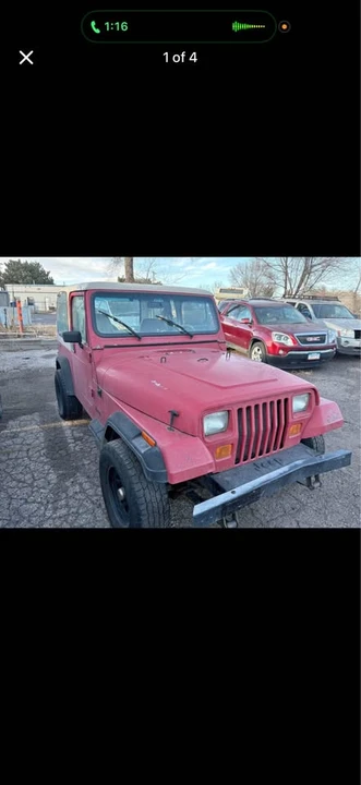 1990 Jeep YJ Wrangler - Image 6 of 6