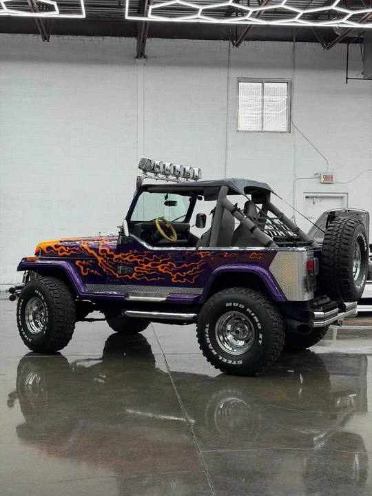 1990 Jeep YJ Wrangler - Image 5 of 8