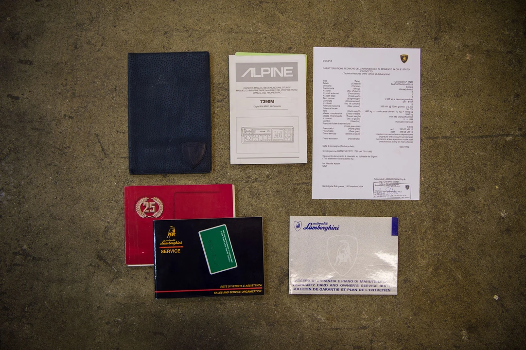 1990 Lamborghini Countach 25th Anniversary Edition - Image 10 of 31