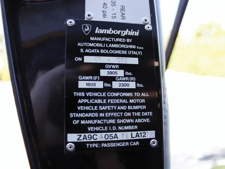 1990 Lamborghini Countach 25th Anniversary Edition - Image 20 of 24