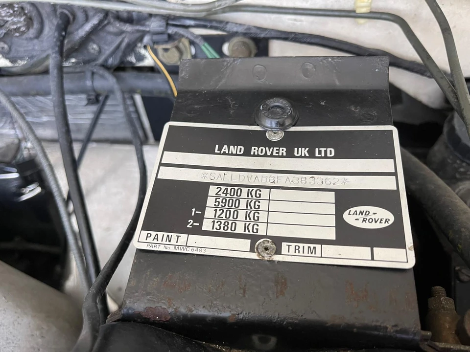 1990 Land Rover Defender 90 - Image 6 of 31