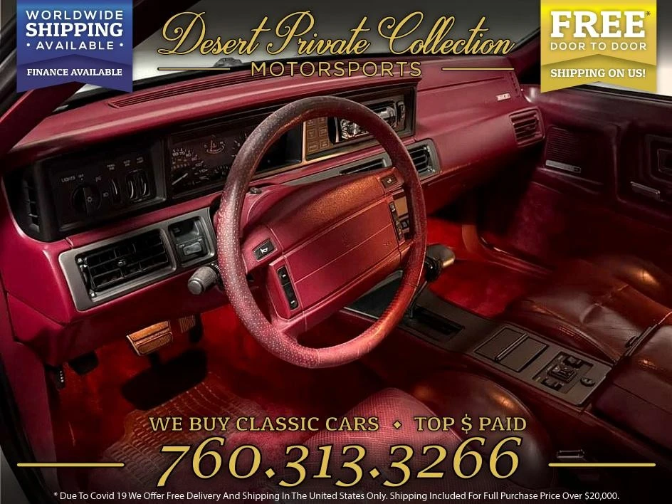 1990 Lincoln Continental Mark VII - Image 9 of 12