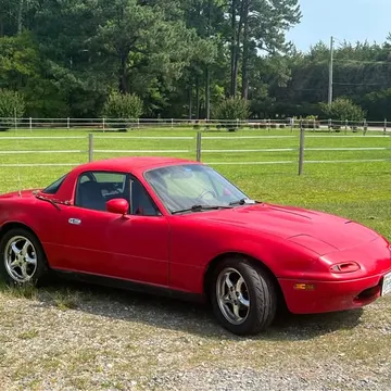 1990 Mazda MX-5 Sport Hard Top Convertible 2D