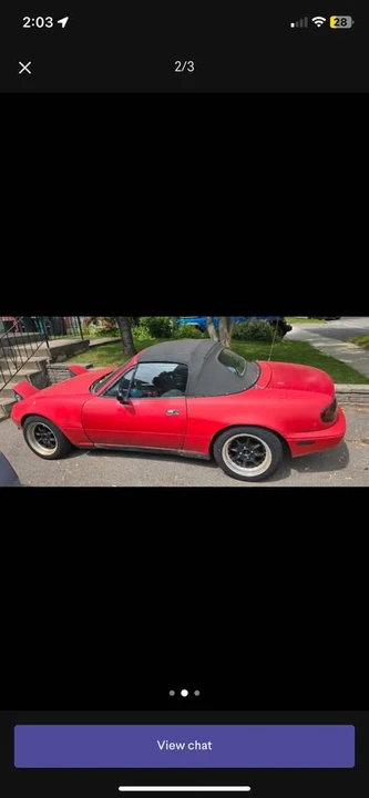 1990 Mazda NA MX-5 Miata - Image 6 of 9