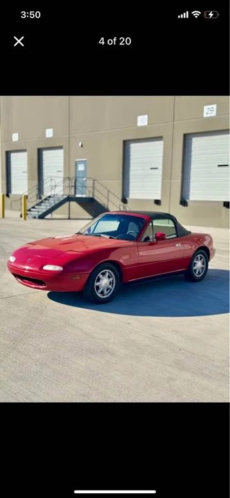 1990 Mazda NA MX-5 Miata - Image 4 of 18