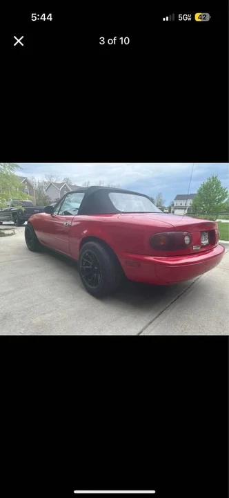 1990 Mazda NA MX-5 Miata - Image 7 of 9