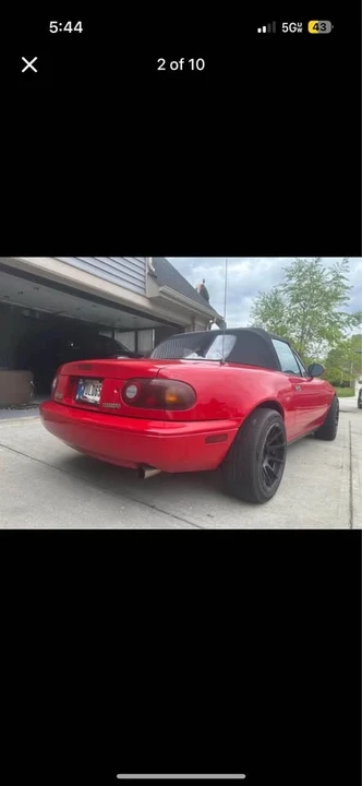 1990 Mazda NA MX-5 Miata - Image 8 of 9