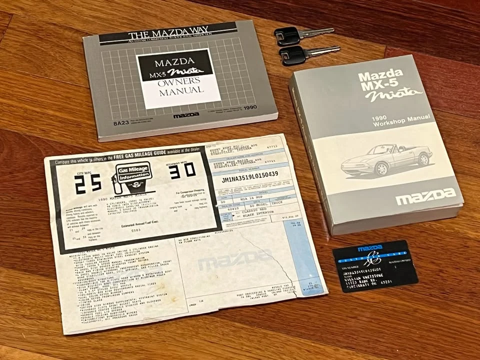 1990 Mazda NA MX-5 Miata - Image 19 of 19