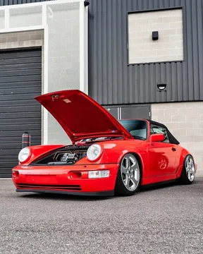 Porsche 911 964 Front and Rear OEM Bumpers, Side Skirts (Narrow Body)