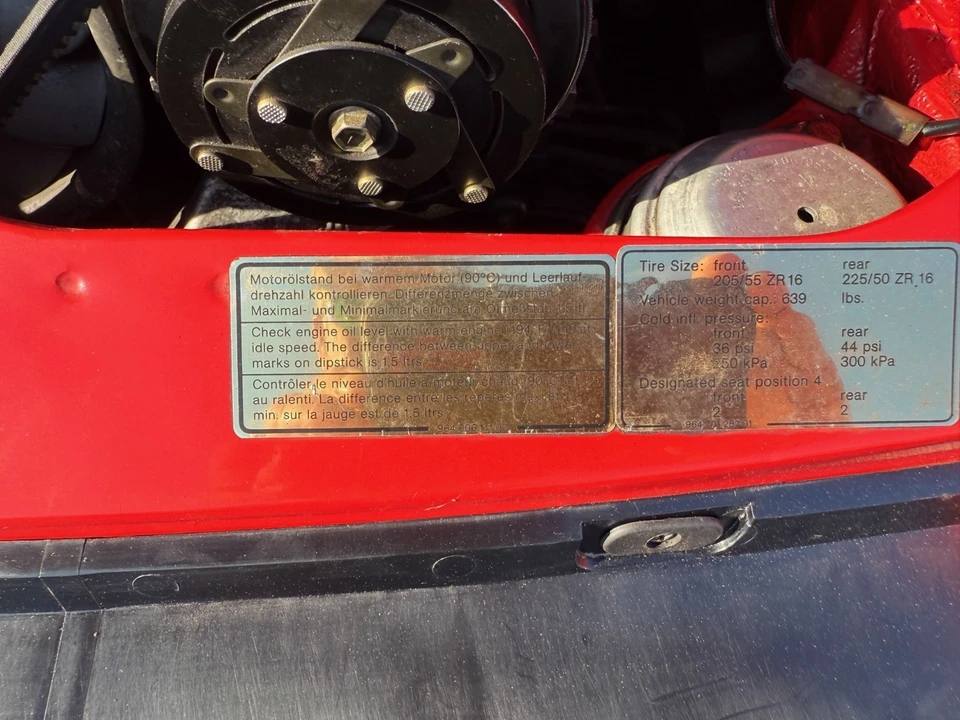 1990 Porsche 964 Carrera - Image 11 of 21