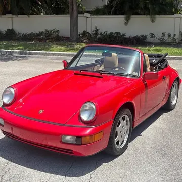 1990 Porsche 911 Carrera 4 Cabriolet