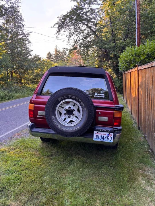 1990 Toyota 4Runner 2nd Gen - Image 3 of 10