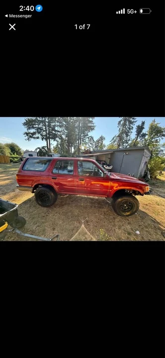 1990 Toyota 4Runner 2nd Gen - Image 3 of 4