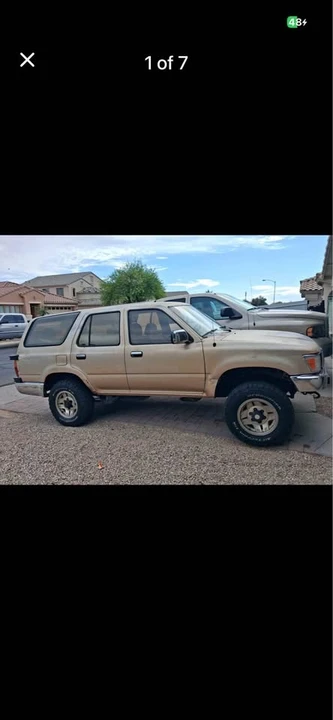 1990 Toyota 4Runner 2nd Gen - Image 2 of 5