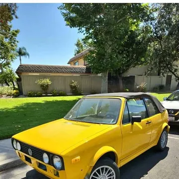 1990 Volkswagen Cabriolet Carat Convertible 2D
