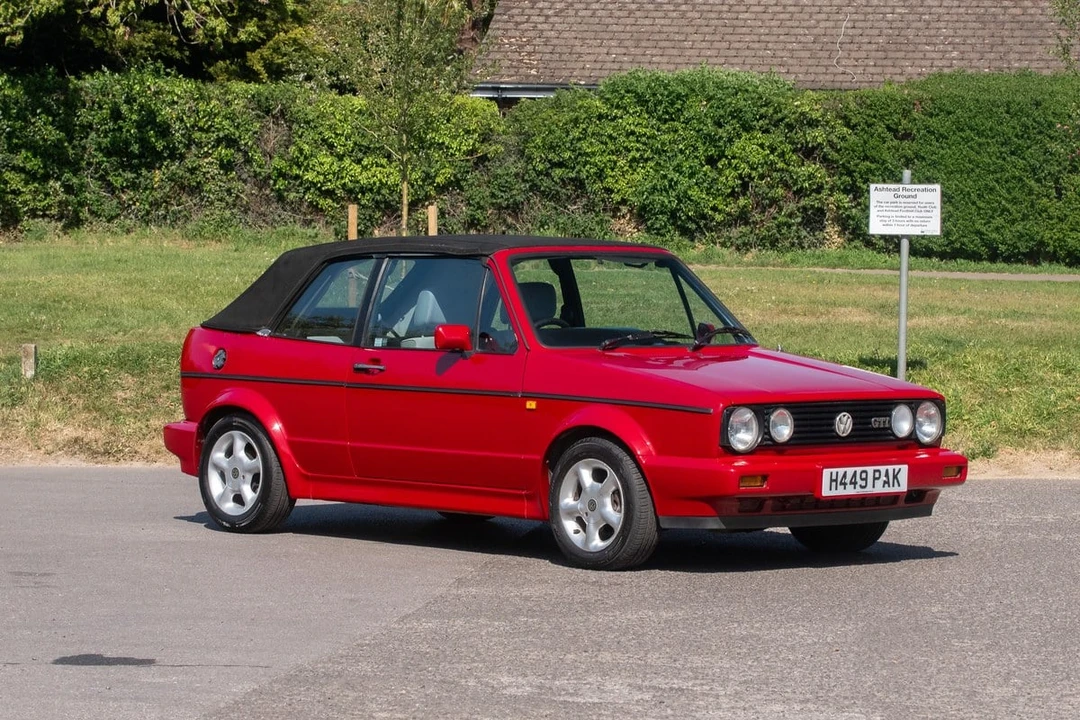 1990 Volkswagen Golf Cabriolet/Rabbit Convertible Mk1 - Image 4 of 30