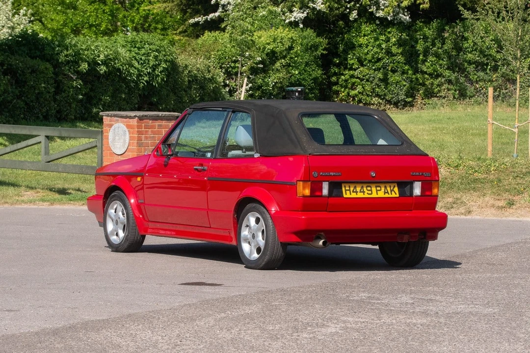 1990 Volkswagen Golf Cabriolet/Rabbit Convertible Mk1 - Image 13 of 30