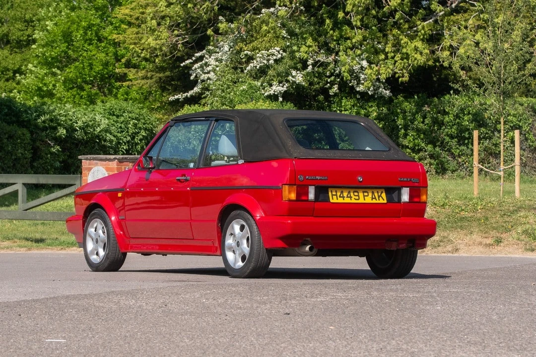 1990 Volkswagen Golf Cabriolet/Rabbit Convertible Mk1 - Image 14 of 30