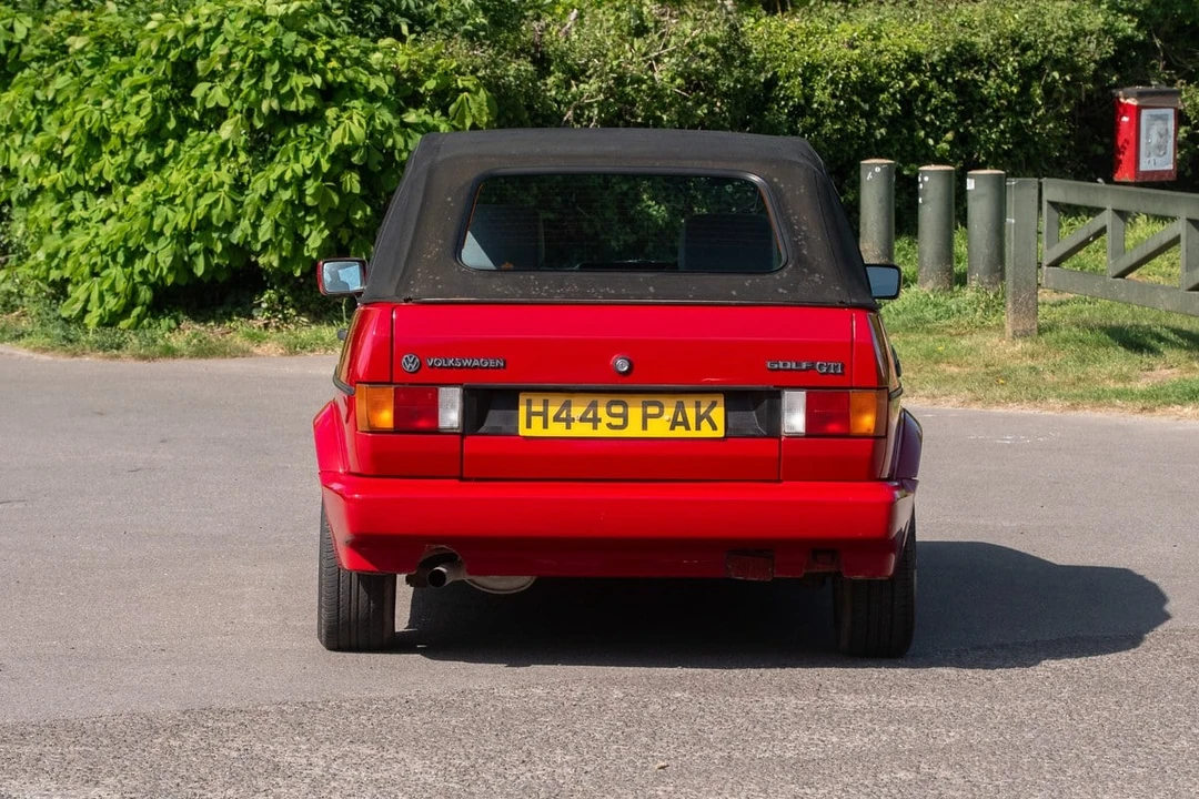 1990 Volkswagen Golf Cabriolet/Rabbit Convertible Mk1 - Image 10 of 30