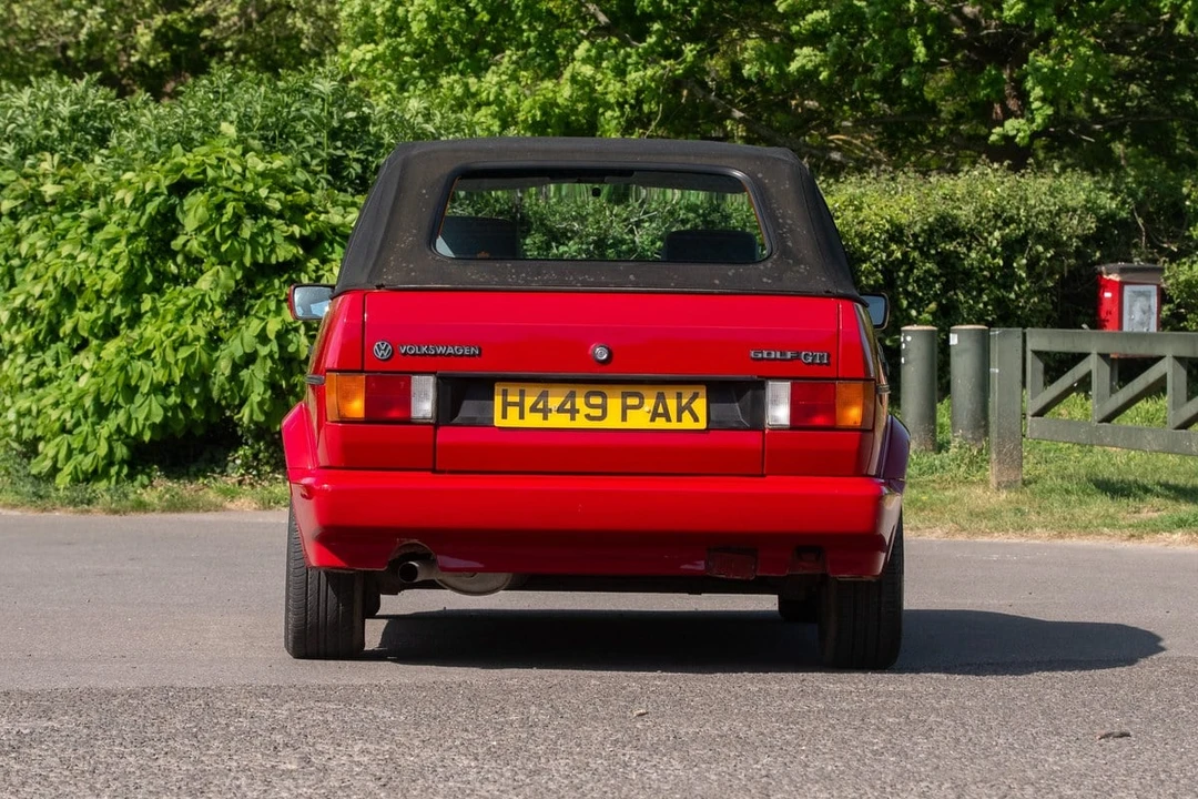 1990 Volkswagen Golf Cabriolet/Rabbit Convertible Mk1 - Image 15 of 30