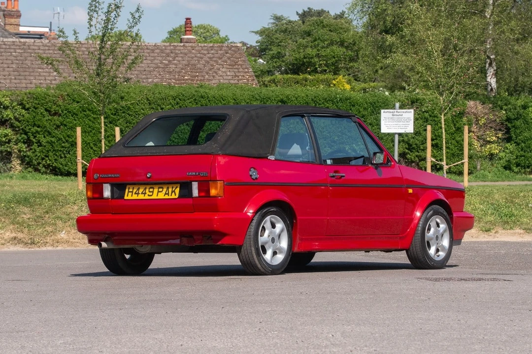 1990 Volkswagen Golf Cabriolet/Rabbit Convertible Mk1 - Image 19 of 30